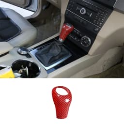 Car Gear Shift Knob Cover Trim Accessories for Mercedes Benz A C E G GLK CLS Class W169 W203 W204 W211 W212 W463 X204 W219 W218