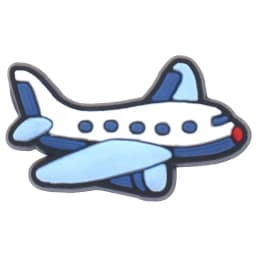 Plane Shoe Charms for Crocs Accessories PVC Shoe Accessories Aircraft Badge Women Sandals Buckle Kids Pins Men Decoration Jeans