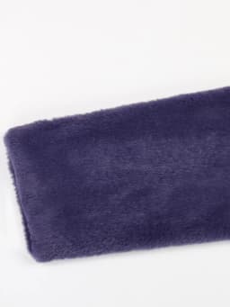 Nerazzurri Winter Extra Long Purple Black Thick Warm Soft Fluffy Faux Fur Coat Women Sashes Double Breasted Furry Overcoat 2022