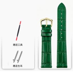 15mm 17mm 18mm 20mm Quick Release Genuine Cowhide Leather Watch Strap For Cartier Santos Dumont Tank London series Unisex