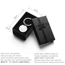 Gifts Box (without product) Black Paper Gift Box For Keychain Necklace Bracelet Packaging Jewelry Box