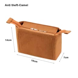 Multi-colour New Felt Insert Liner Makeup Organiser Pouch Handbag Tote Bag Internal Bag Cosmetic Storage Bag Organiser