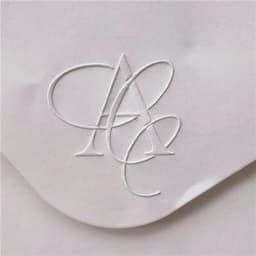 Customize Embossing Stamp Wedding Monogram Embosser Stamp, Personalized 2 Initials Embosser Stamp, Wedding Gift, Hand Held Embos