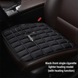 12V Car Seat Heated Cover 3 Gear Adjustable Temperature Electric Heating Pads Heated Car Seat Cushion Winter Seat Warmer