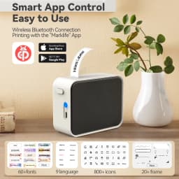 Marklife P15/P12/P11 Label Printer White Label Paper 12*40mm Transparent Label Sticker Waterproof Adhesive Tape for D30 Labeller