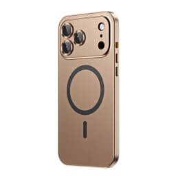 Original Aluminum Metal Frame For Magsafe Case For iPhone Air 18 17 16 Pro Max 17 18 Pro Magnetic Charging Shockproof PC Case