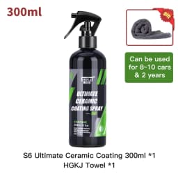 S6 Nano Ceramic Car Coating Quick Detail Spray-Extend Protection of Waxes Sealants Coatings Quick Waterless Paint Care HGKJ