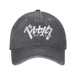 Washed Baseball Cap Berserk Spring Hip Hop Hats For Men Adult Trendy Kpop Rock Sun Baseball Caps