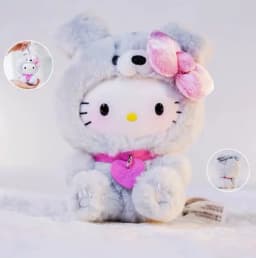 Authentic TOP TOY Hello Kitty Puppy Party Series Blind Box Cute Kitty Bag Pendant Kt Mystery Box Collection Birthday Gifts