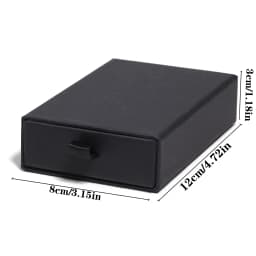 1pcs Kraft Paper Drawer Jewelry Packaging Box Greeting Card Necklace Bracelet Gift Display Case Boxes Cardboard Jewelry Storage