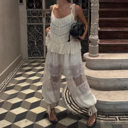 Women Ruffle Bloomer Pants Y2k Lace Patchwork Pettipants Bottoms Victorian Pantaloons Pants Under Dress Slips