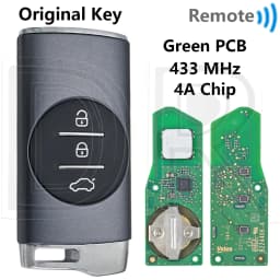 Great 4A Chip 433MHz Original Promixity Car Remote Control Key For Chery New Tiggo 7plus 8Plus 3X 5X TX TXL LX Exeed Vantas
