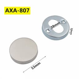 1Pcs 304 Stainless Steel Split Lock Cover Interior Door Lock Cylinder Accessories Decorative Cover