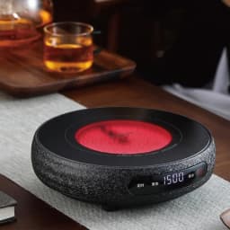 1500W Ultra thin Electric Ceramic Stove Timing Tea Maker Keep Warm Electric Tea Stove 8 Gear Heating Stove Boiling Water Heater