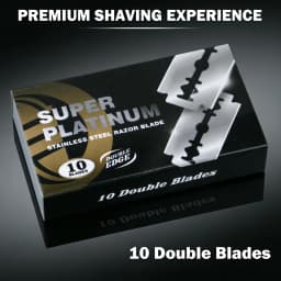 10Pcs/100Pcs Stainless Steel Razor Blades Old-Fashioned Manual Double Edge Shaver Razor Blade Hairdressing Barber Shaving Tools