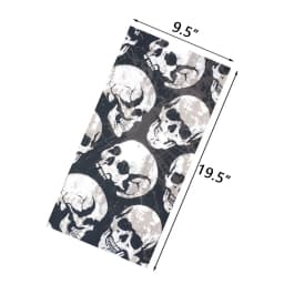 Skull Pattern Seamless Breathable Neck Warmer Gaiter Men Cycling Bandana Women Running Hiking Tube Scarf Sunshield Face Mask