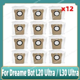 Fit For Dreame Bot L20 Ultra / L30 Ultra / X20 Pro Supplies Accessories Main Side Brush Mop Cloths Hepa Filter Dust Bags Parts