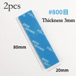 Hobby Grade Wet Dry Sanding Sheets Waterproof Abrasive Paper for Model Making Gate Removal Polishing DIY Craft Tool