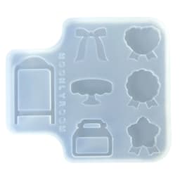 Practical Silicone Mold for Creative Projects Epoxy Keychain Pendant Moulds Professional Grade Mold for Handcrafted Item