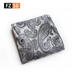 Classic Paisley Floral Anchor Handkerchief Silk Satin Mens Hanky Fashion Classic Wedding Party Pocket Square Hanky
