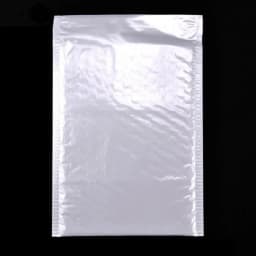 500PCS Poly Bubble Mailers Padded Envelopes Self Seal Bubble Lined Waterproof Cushion Shipping Enveloper Mailers White