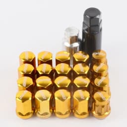 RAYS 17HEX Anti-Theft Security Steel Car Wheel Rims Lock Lug Nuts Closed End Nut 20pcs/set