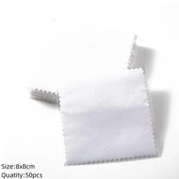 10/50pcs Soft Jewelry Cleaning Cloth Individually Wrapped For Silver Gold Platinum Glasses Watch Coins Cleaner Tools Equipment