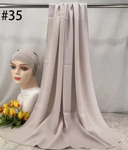Mini Modal Hijab with Undercap Set Basic Stretchy Pullover Headscarf Thin Breathable Sunscreen Head Wrap Hijabs Scarf 165*50cm