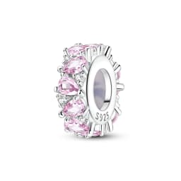 925 Sterling Silver Pink Series Charms Bow Tie Girl Cake Princess Beads Pendant Fit Original Bracelet DIY Jewelry Gift For Woman