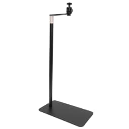 Freestanding Steel Projector Stand| 60-120cm Height Adjustable Rotating Projector Holder for 1/4" Studs Projector