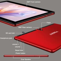 Android 10 Tablet PC 10.1 INCH 4GB RAM 64GB ROM UNISOC T310 Quad-Core Dual Camera 1280 X 800 Pixels 8000mAh Type-C