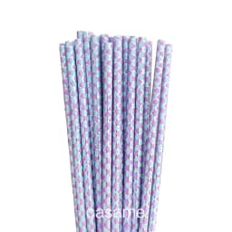 50pcs Panda Bamboo Paper Straws Birthday Party Wedding Decoration Straw Disposable Paper Drinking Straw Baby Shower