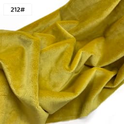 3mm Pile Crystal Super Soft Plush Fabric For Sewing 100 Polyester Comfortable And Soft Eco-Friendly Fabric 45x50cm Free Shipping