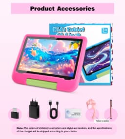 Kids Tablet, 10.1-inch Children 2026 Android 16 Tablets with Eye Protection Screen, 8GB(3+5GB) RAM 32GB Storage, 5000mAh Battery