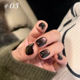 10ML 1-10PCS Winter New Style Hot Selling Black Nails Brown Nails Glass Bead Magnet Cat Eye Nail Polish Nail Set Nail Supplies
