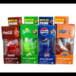 Soft NeeDoh Nice Cube Soda Bottle Ice Cube Squeeze Toy Sensory Stress Relief Anti Anxiety Fidget Toy Gift