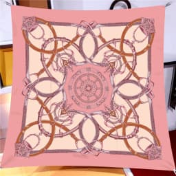 New Summer Air-conditioned Room Warm Square Scarf French Fashion Women's Shawl Gift Fashion Trend Headscarf