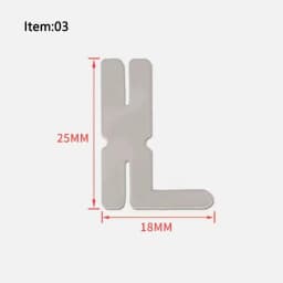 50pcs 18650 Lithium Battery Nickel Sheet Polygonal Battery Nickel Sheet For Spot Welding Machine Batteries Connection Sheets