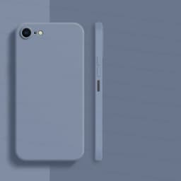 For iPhone 8 Case For iPhone SE 2022 2020 7 8 Cover Case Luxury Shockproof Soft TPU Liquid Silicone Phone Back Case For iPhone 8