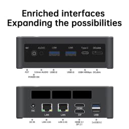 Intel Core Ultra 5 235H-ES/Ultra 7 255H-ES/Ultra 9 285H-ES Gaming Computer 2*DDR5 2*M.2 2280 SSD Win11 Wifi6E BT5.3 OCulink