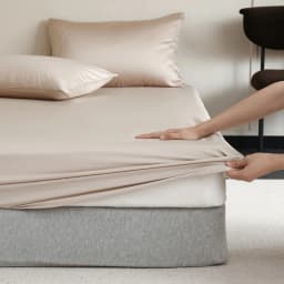 High End Mulberry Silk Fitted Sheet with Elastic Bands Full Around Mattress Cover Smooth Non Slip Bed Cover Bedding 100/160/200