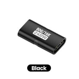 USB C to C Adapter PD3.1 240W Female to Female 80Gbps Fast Charging 16K 60Hz High Speed Type C Connector Converter