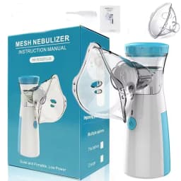Medical Silent Mesh Nebulizer Handheld Inhaler Atomizer, Mini Portable Nebulizer Humidifier for Children & Adults