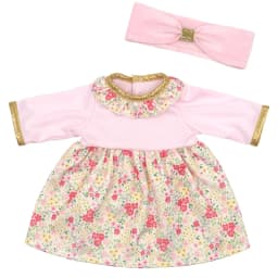Baby Doll Clothes 43cm Brown Bear Romper for 18" AG Girl Dolls Outfits
