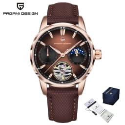 Pagani Design 2025 New 41MM Luxury Automatic Mechanical Men's Watch Stainless Steel 10bar Waterproof Pilot Watch reloj hombre
