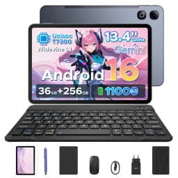 DOOGEE U13 Pro 2 in 1 Tablet PC 13.4" 120Hz Display 11000mAh Battery Android 16 36GB RAM(6+30) 256GB ROM Gemini AI Widevine L1 Netflix Supports Smart Pad PC