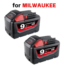1/2/4Pcs 9.0Ah Battery Replace for Milwaukee 18V M18 48-11-1815 48-11-1850 2604-22 48-11-1840 Power Tools Battery Pin