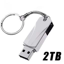 2026 Metal Flash Drive USB 3.0 High Speed Transfer Portable Waterproof U Disk 512GB OTG Pen Drive For Phone Computer Car