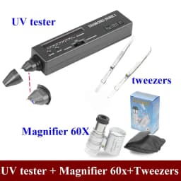 Brand Professional High Accuracy Diamond Tester 2 / 3 Gemstone Gem Selector Jewelry Watcher Tool Led Diamond Indicator Test Pen