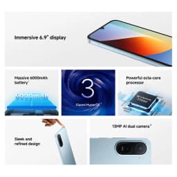 New Global Version Xiaomi Redmi A7 Pro Smartphone 64GB / 128GB ROM 120Hz 6.9' LCD Display 6000mAh Octa-core UNISOC T7250 13MP
